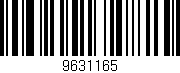 Código de barras (EAN, GTIN, SKU, ISBN): '9631165'