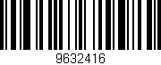 Código de barras (EAN, GTIN, SKU, ISBN): '9632416'