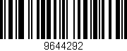 Código de barras (EAN, GTIN, SKU, ISBN): '9644292'