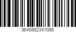 Código de barras (EAN, GTIN, SKU, ISBN): '9645692347098'