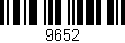 Código de barras (EAN, GTIN, SKU, ISBN): '9652'