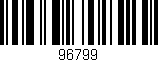 Código de barras (EAN, GTIN, SKU, ISBN): '96799'