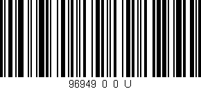 Código de barras (EAN, GTIN, SKU, ISBN): '96949_0_0_U'
