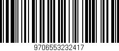 Código de barras (EAN, GTIN, SKU, ISBN): '9706553232417'