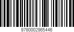 Código de barras (EAN, GTIN, SKU, ISBN): '9780002965446'