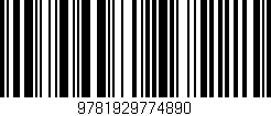 Código de barras (EAN, GTIN, SKU, ISBN): '9781929774890'
