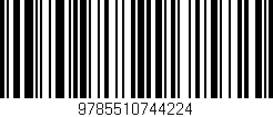 Código de barras (EAN, GTIN, SKU, ISBN): '9785510744224'