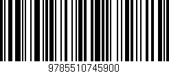 Código de barras (EAN, GTIN, SKU, ISBN): '9785510745900'