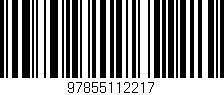 Código de barras (EAN, GTIN, SKU, ISBN): '97855112217'