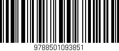 Código de barras (EAN, GTIN, SKU, ISBN): '9788501093851'