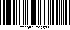 Código de barras (EAN, GTIN, SKU, ISBN): '9788501097576'