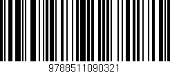 Código de barras (EAN, GTIN, SKU, ISBN): '9788511090321'