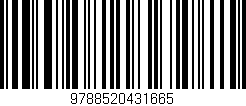 Código de barras (EAN, GTIN, SKU, ISBN): '9788520431665'