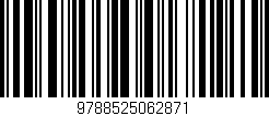 Código de barras (EAN, GTIN, SKU, ISBN): '9788525062871'