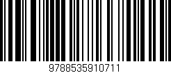 Código de barras (EAN, GTIN, SKU, ISBN): '9788535910711'