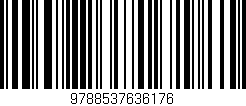 Código de barras (EAN, GTIN, SKU, ISBN): '9788537636176'