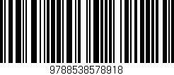 Código de barras (EAN, GTIN, SKU, ISBN): '9788538578918'