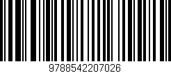 Código de barras (EAN, GTIN, SKU, ISBN): '9788542207026'