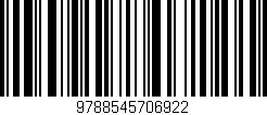 Código de barras (EAN, GTIN, SKU, ISBN): '9788545706922'
