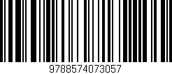 Código de barras (EAN, GTIN, SKU, ISBN): '9788574073057'