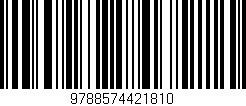 Código de barras (EAN, GTIN, SKU, ISBN): '9788574421810'
