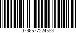 Código de barras (EAN, GTIN, SKU, ISBN): '9788577224593'