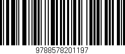 Código de barras (EAN, GTIN, SKU, ISBN): '9788578201197'