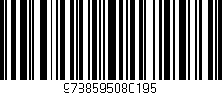 Código de barras (EAN, GTIN, SKU, ISBN): '9788595080195'