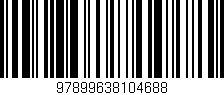 Código de barras (EAN, GTIN, SKU, ISBN): '97899638104688'