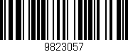 Código de barras (EAN, GTIN, SKU, ISBN): '9823057'