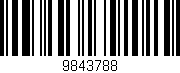 Código de barras (EAN, GTIN, SKU, ISBN): '9843788'