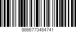 Código de barras (EAN, GTIN, SKU, ISBN): '9866773484741'