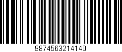 Código de barras (EAN, GTIN, SKU, ISBN): '9874563214140'