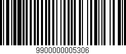 Código de barras (EAN, GTIN, SKU, ISBN): '9900000005306'