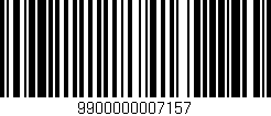 Código de barras (EAN, GTIN, SKU, ISBN): '9900000007157'