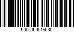 Código de barras (EAN, GTIN, SKU, ISBN): '9900000015060'