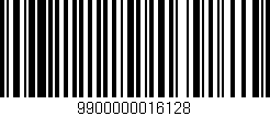 Código de barras (EAN, GTIN, SKU, ISBN): '9900000016128'