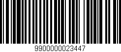 Código de barras (EAN, GTIN, SKU, ISBN): '9900000023447'