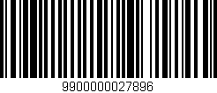 Código de barras (EAN, GTIN, SKU, ISBN): '9900000027896'