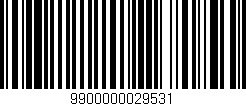Código de barras (EAN, GTIN, SKU, ISBN): '9900000029531'