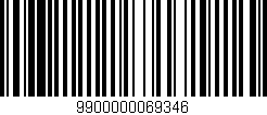 Código de barras (EAN, GTIN, SKU, ISBN): '9900000069346'