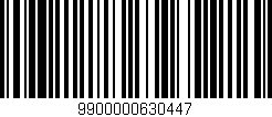 Código de barras (EAN, GTIN, SKU, ISBN): '9900000630447'