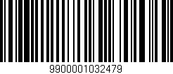 Código de barras (EAN, GTIN, SKU, ISBN): '9900001032479'