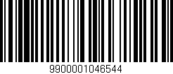 Código de barras (EAN, GTIN, SKU, ISBN): '9900001046544'