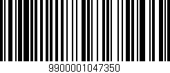 Código de barras (EAN, GTIN, SKU, ISBN): '9900001047350'