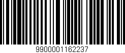 Código de barras (EAN, GTIN, SKU, ISBN): '9900001162237'