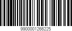 Código de barras (EAN, GTIN, SKU, ISBN): '9900001266225'