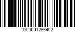 Código de barras (EAN, GTIN, SKU, ISBN): '9900001266492'