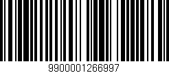 Código de barras (EAN, GTIN, SKU, ISBN): '9900001266997'