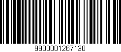 Código de barras (EAN, GTIN, SKU, ISBN): '9900001267130'
